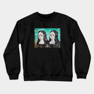 Art Mona Lisa Crewneck Sweatshirt